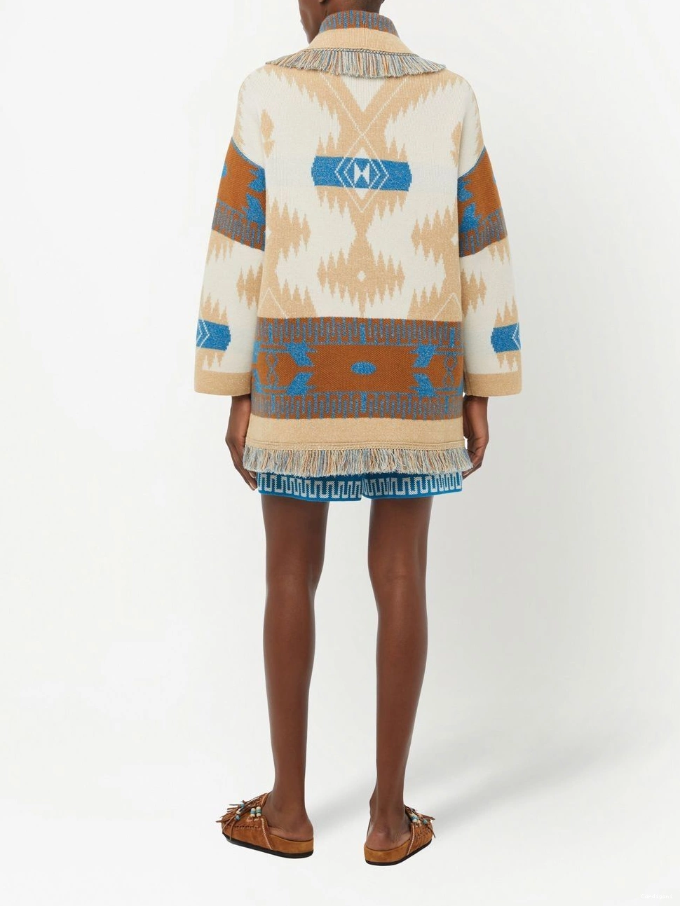 Cheap wool cardigan graphic-jacquard Alanui Women 0705